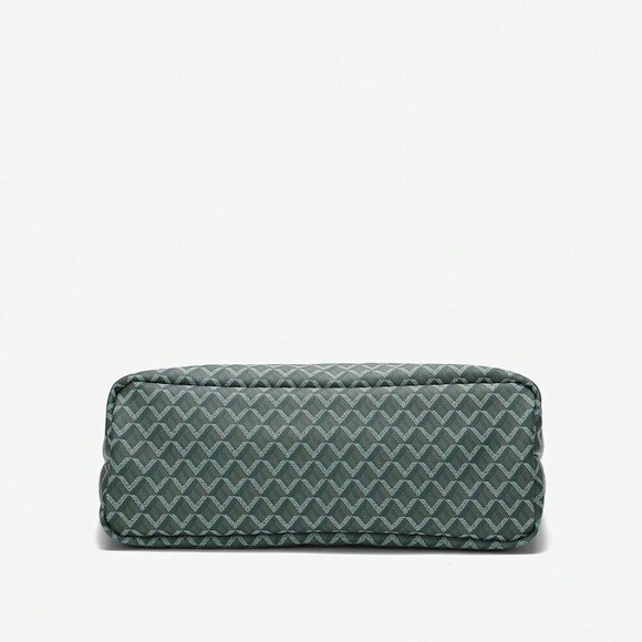 Green Elegant Women's Shoulder Casual Handbag/Tote - Picture 2 of 7